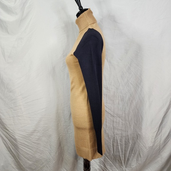 FRENCH CONNECTION Size XS Millia Colour Block Vhari Jumper Sweater Dress Preppy - Picture 2 of 9